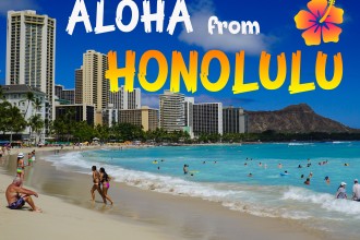 Honolulu, Waikiki Beach, Hawaii