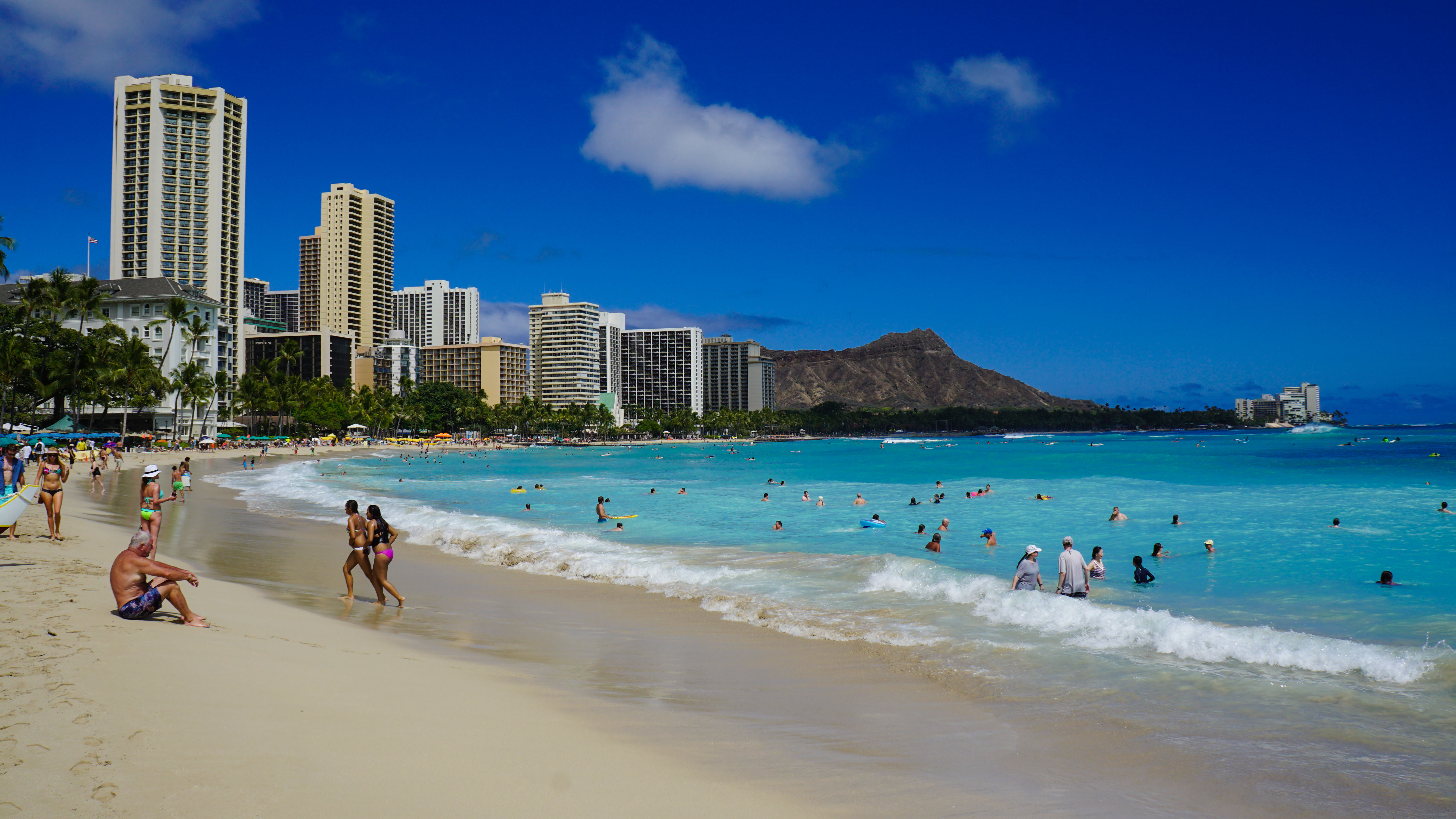Honolulu Hawaii Waikiki Beach Beautiful Places To Visit Dream Images