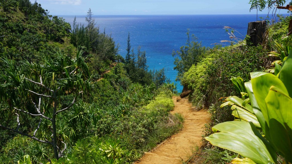Kalalau Trail, Kauai, Hawaii