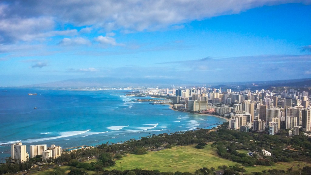Waikiki-Beach, Honolulu Hawaii