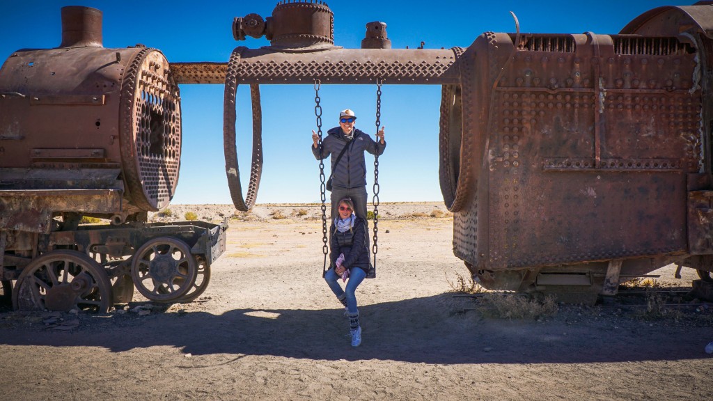 Eisenbahnfriedhof Salar de Uyuni