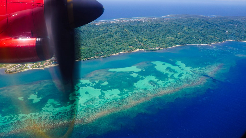 Roatan Vogelperspektive