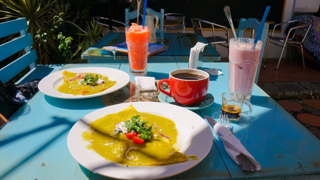 Oaxaca, Grasshüpferomelette